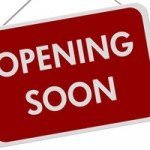 Opening soon sign