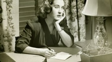 iStock woman writing