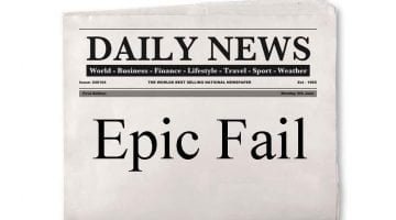 News Epic Fail