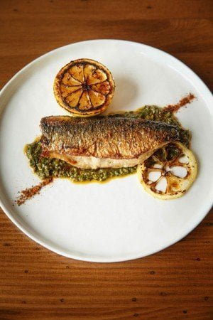 Best Middle Eastern Restaurant in Portland: Levant - Sardine a la plancha