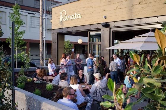Renata Italian Restaurant Portland outdoor seating