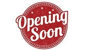 Opening Soon sign